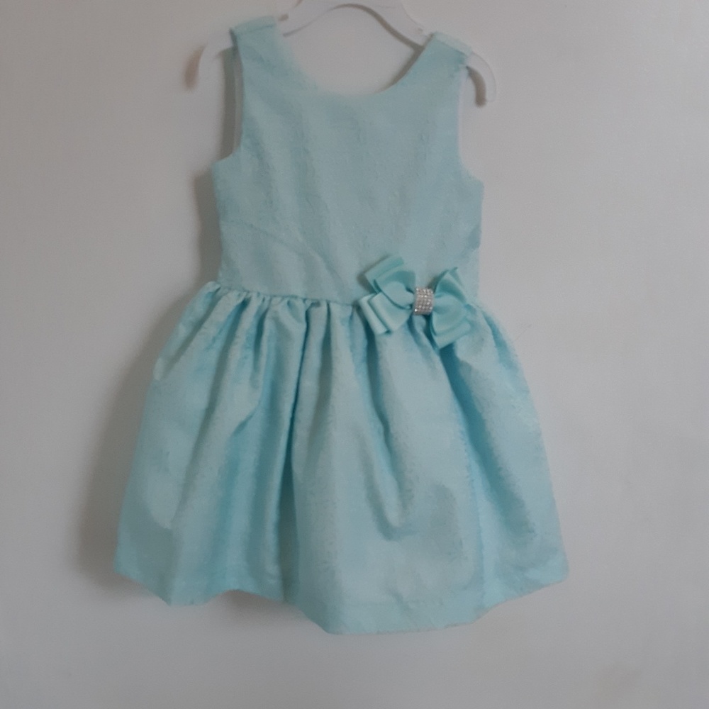 Baby blue dress
